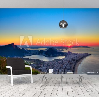 Picture of Sunrise in Rio de Janeiro Brazil